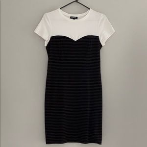 Express tux shirt dress